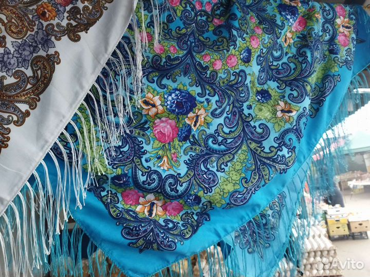 Платок шаль шерсть