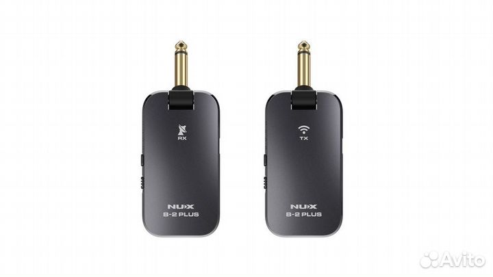 B-2-Plus Беспроводной передатчик и приемник для гитары, Nux
