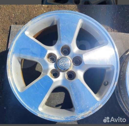 Литые диски r15 5x100 6JJ ET45 DIA54.1 из Японии