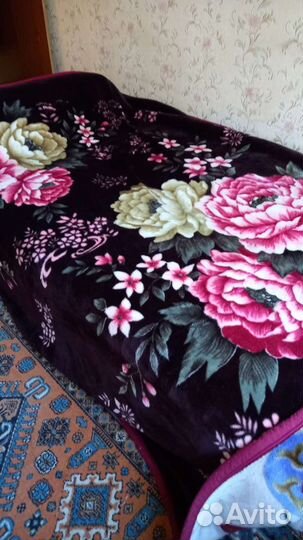 Плед двухсторонний б/у