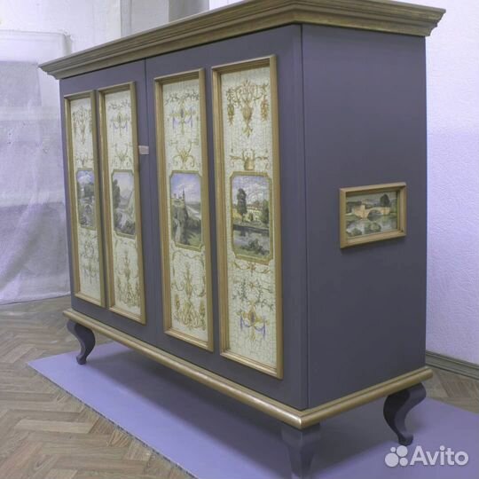 Комод с ручной росписью