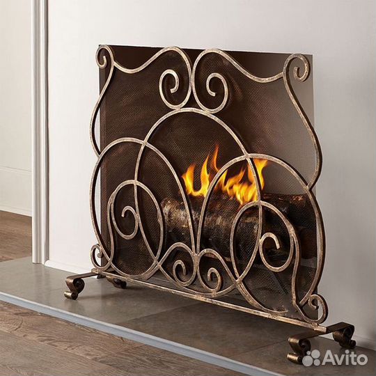 Кованый набор для камина