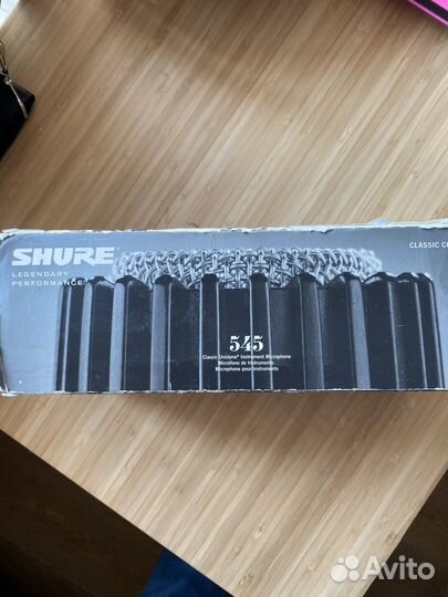 Микрофон shure 55SH series II made in mexico