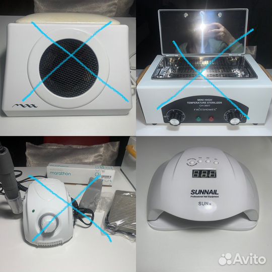 Лампа для маникюра Sun Х