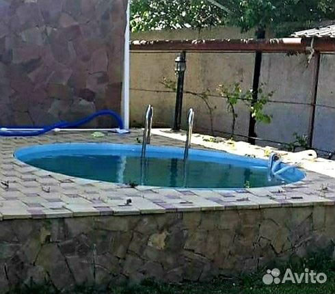 Пластиковый бассейн бу