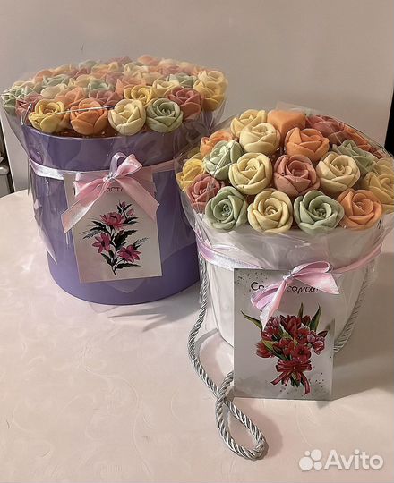 Букет из шоколадных роз