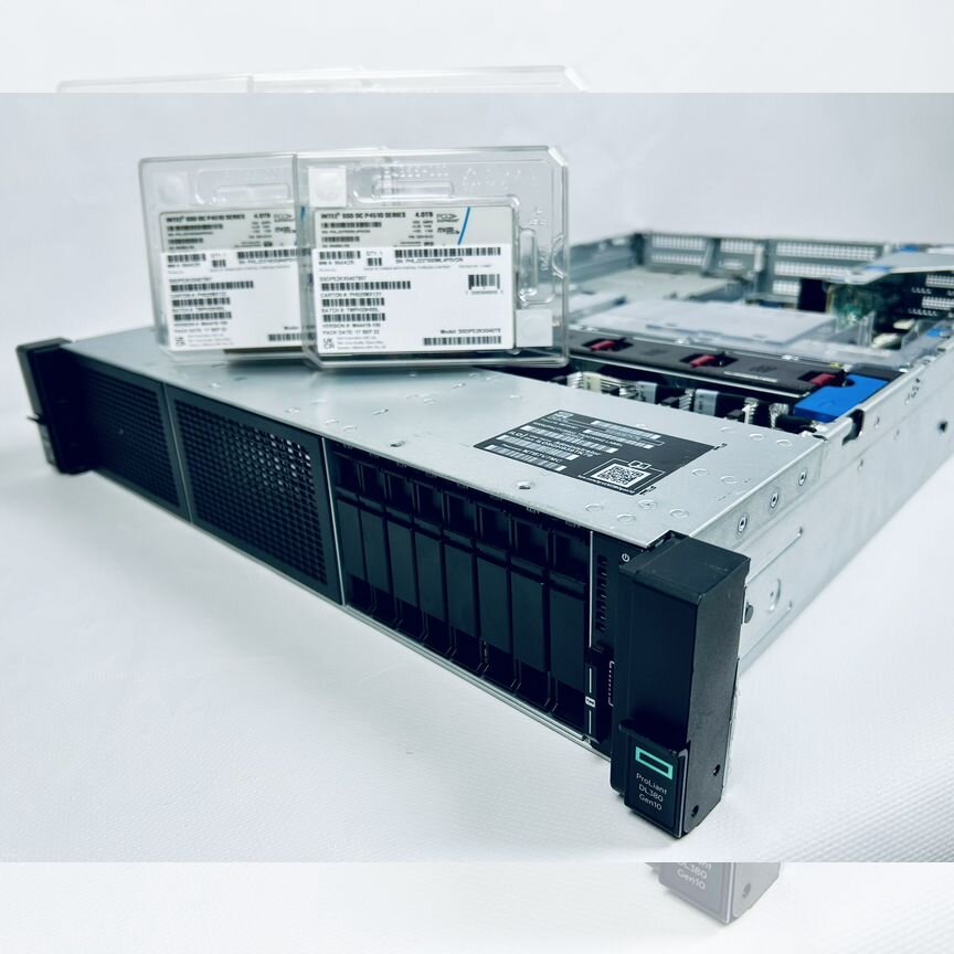 [DL380] Сервер Hp Gen10 8sff Xeon Gold 6144 128gb Dl380