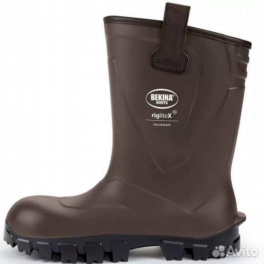 Сапоги bekina riglite X Fur 04 brown 45