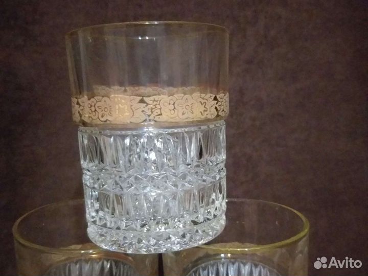 Стаканы Богемия СССР 70-е годы
