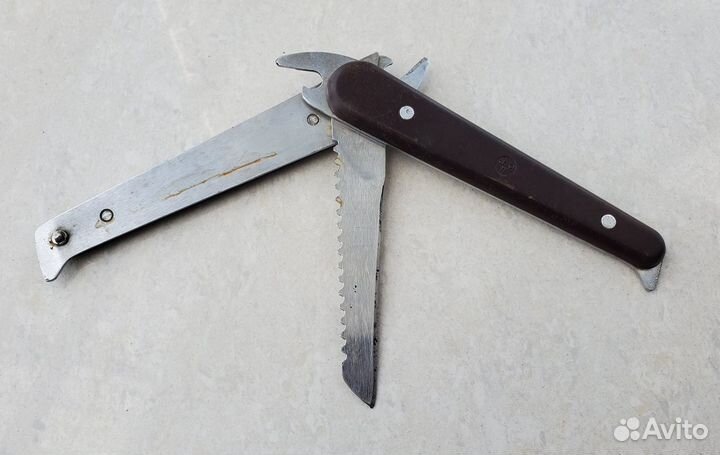 Нож СССР рыба-пила раскладной Симферополь