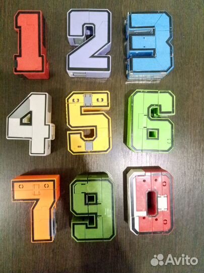 Цифры трансформеры