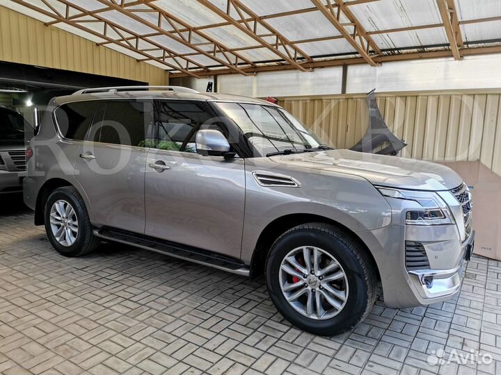 Рестайлинг Nissan Patrol Y62 2010 в 2020 G7293