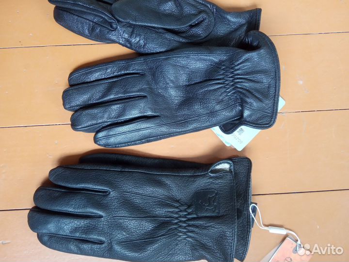 Мужские кожаные перчатки