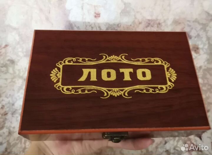 Новое Русское Лото в деревянной лакир. шкатулке