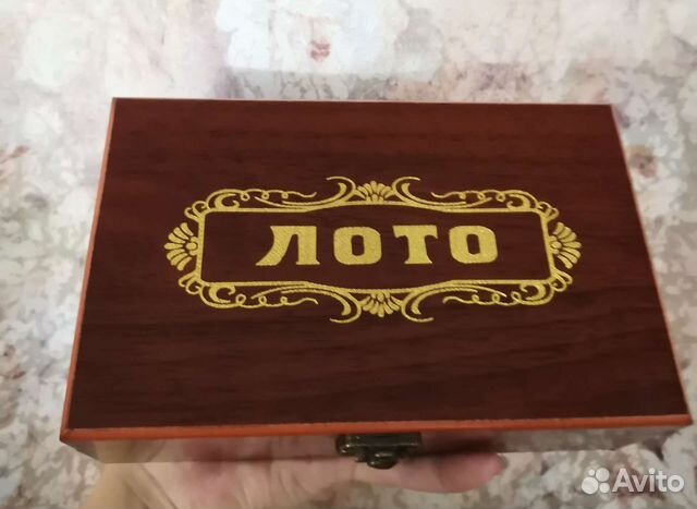 Новое Русское Лото в деревянной лакир. шкатулке