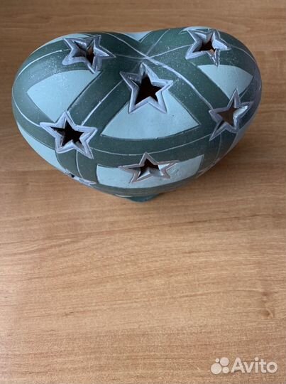 Подсвечник керамика сердце 3D из Германии