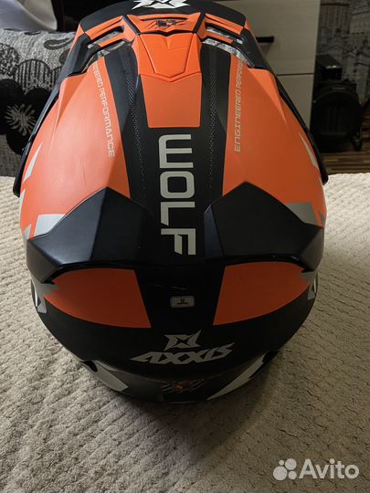 Кросовый Шлем Axxis MX803 wolf