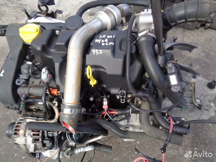 Контрактный мотор К9К 732 Сценик