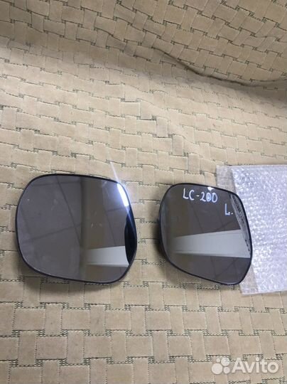 Зеркальный элемент левый Toyota LC 150 Prado