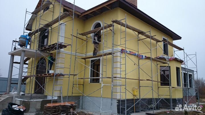 Фасад дома Утепление, Сайдинг,мокрый фасад