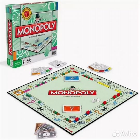 Монополия + скоростной кубик