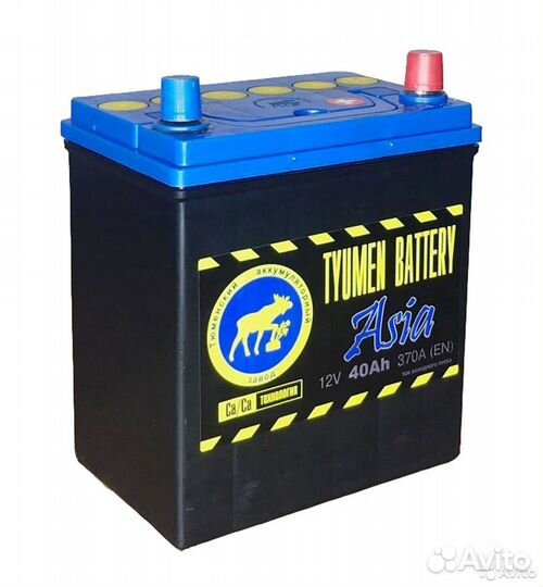 Аккумулятор Тюмень 40L asia п/п