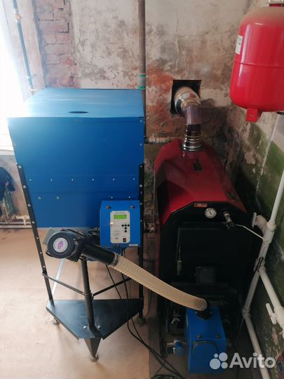 Пеллетный котёл