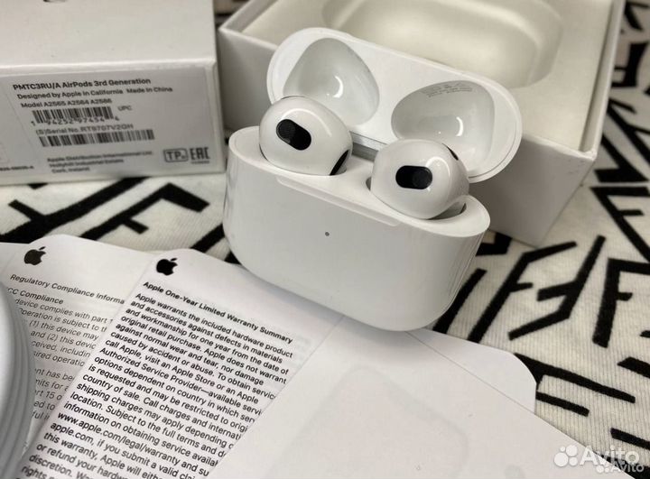 AirPods 3 premium (гарантия + чехол )