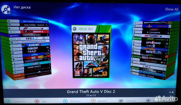 Xbox 360 жёсткий диск 250 Гб +55 игр