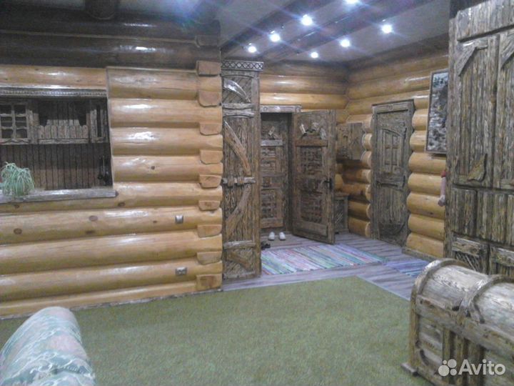 Новые двери из массива сосны