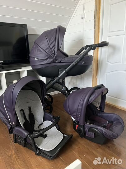 Коляска 3 в 1 Roan Bass Soft