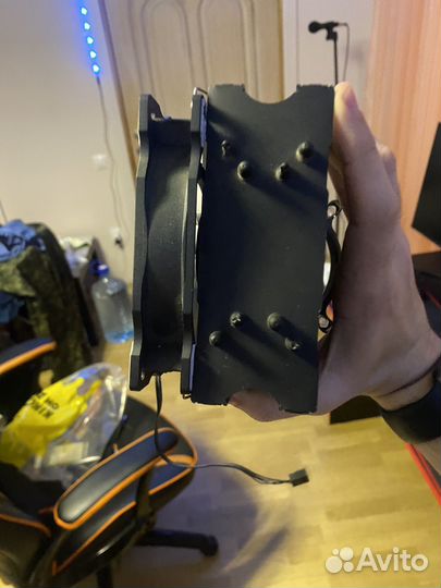 Башенный кулер 4 трубки