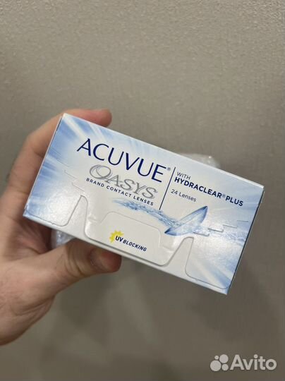 Линзы контактные acuvue oasys -1.75