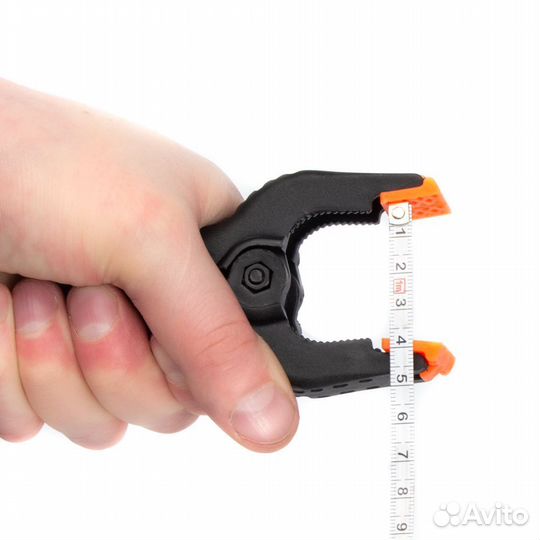 Прищепка для фонов и студии, глубина 40мм, пластик