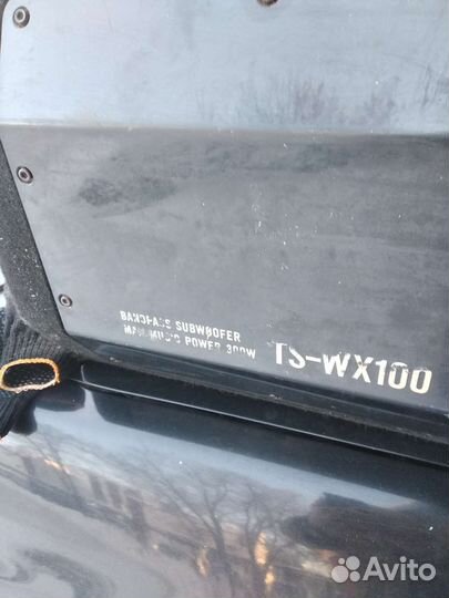 Сабвуфер и усилитель бу