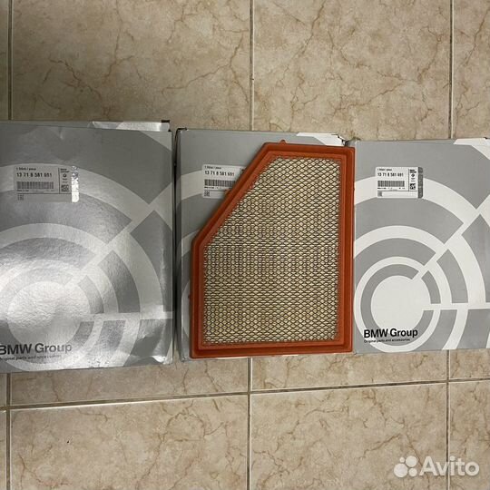 Новый оригинальный воздушный фильтр BMW