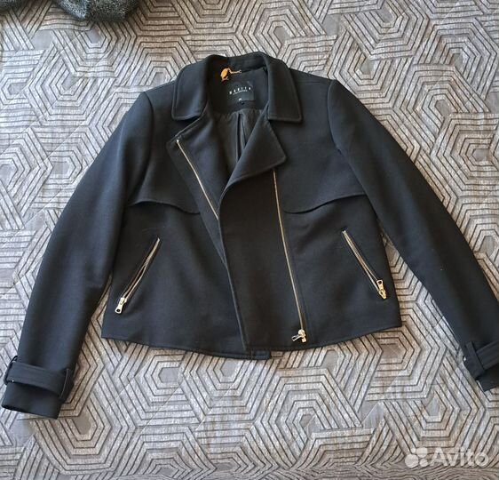 Куртка чёрная mohito, размер 44