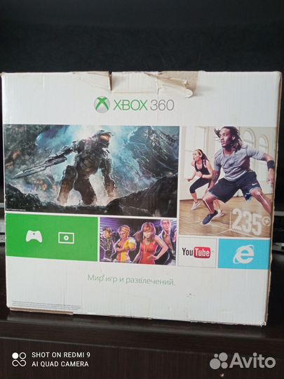 Xbox 360 с кинектом