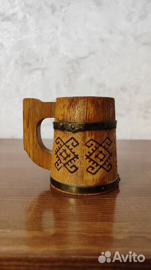 Деревянная кружка СССР