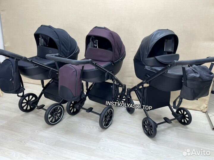 Коляски детские Anex 2в1 и 3в1 новые