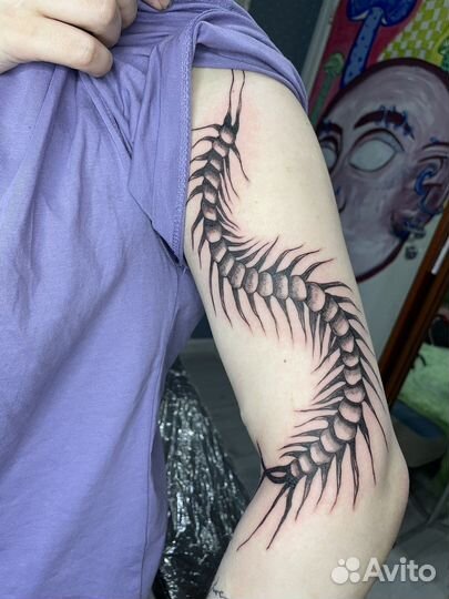 Коррекция старых татуировок