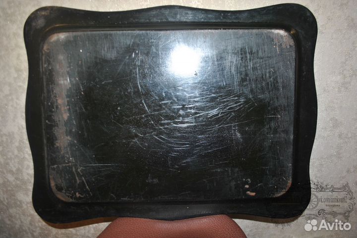 Большой поднос в реставрацию