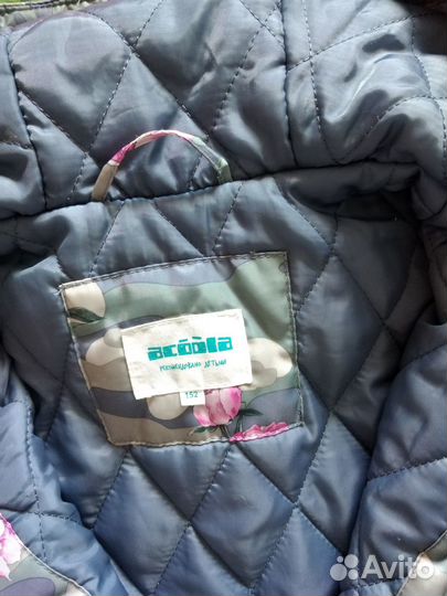 Парка для девочки р. 152