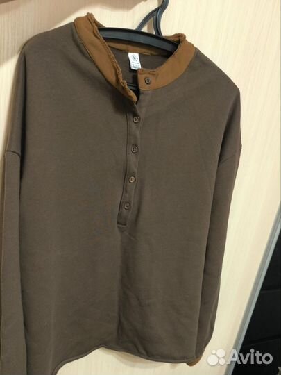 Свитшот этнический, бохо, оверсайз