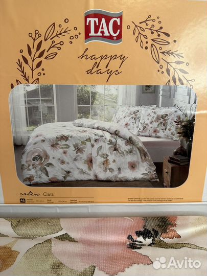 Постельное белье TAC Евро сатин