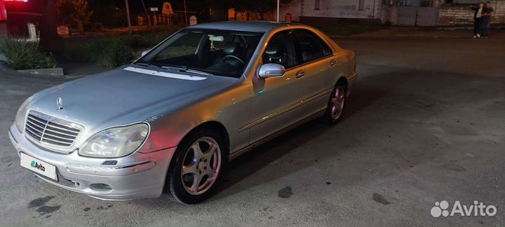 Mercedes-Benz S-класс 3.2 AT, 2000, 317 000 км