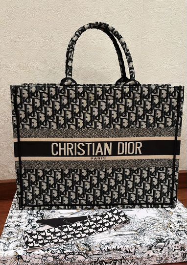 Dior сумка шоппер премиум