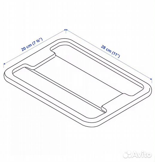 Крышка IKEA Samla 5 л