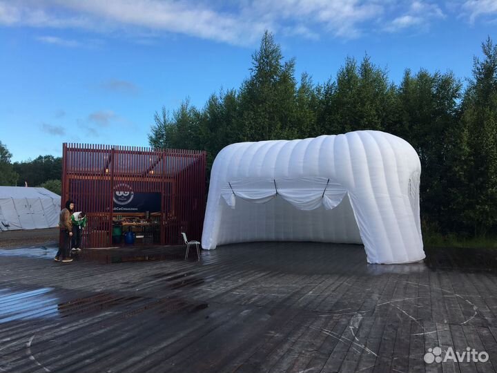 Надувной павильон, шатер, тент 4х8м