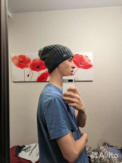 Шапка тёплая унисекс